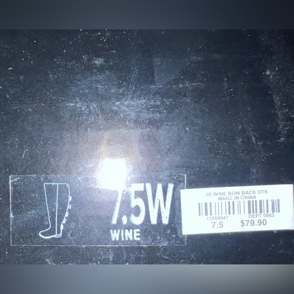 Torrid Bow Faux Suede Knee-High Boots in Wine 7.5 Wide Width Wide Calf - Picture 4 of 5